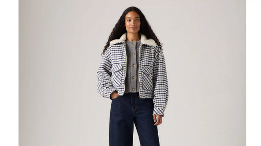 Shrunken '90s Wool Trucker Jacket
