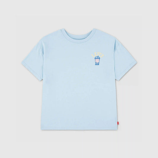Boba Oversized Tee Little Girls 4-6X