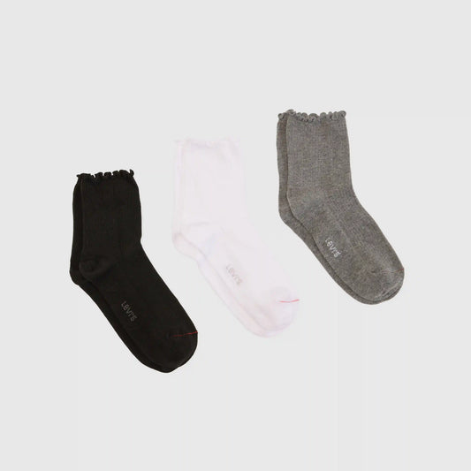 Levi's® Short Cut Lettuce Socks (3 Pack)