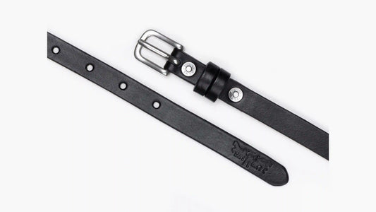 Narrow Leather Belt