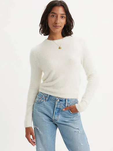 Pearl Fuzzy Sweater