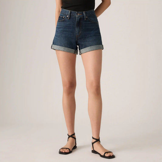 Rolled 80s Mom Women's Shorts