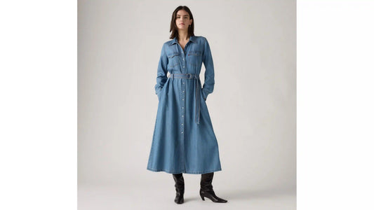 Quincey Long-Sleeve Maxi Dress