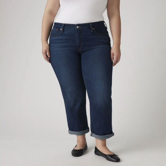 Boyfriend Women's Jeans (Plus Size)