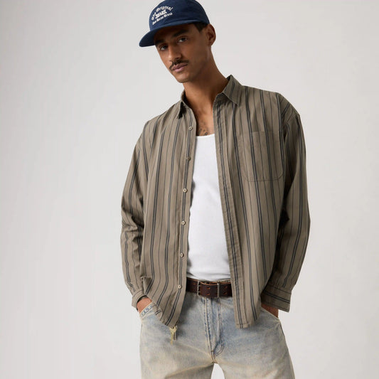 Loose Button-Down Shirt
