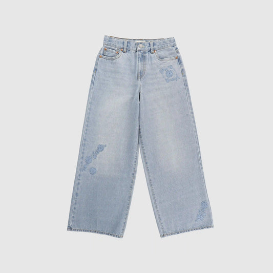 High Rise Baggy Jeans Little Girls 4-6X