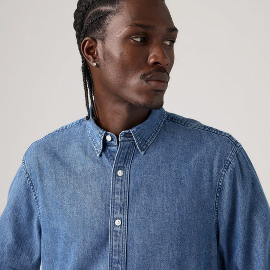 Classic Relaxed Denim Shirt