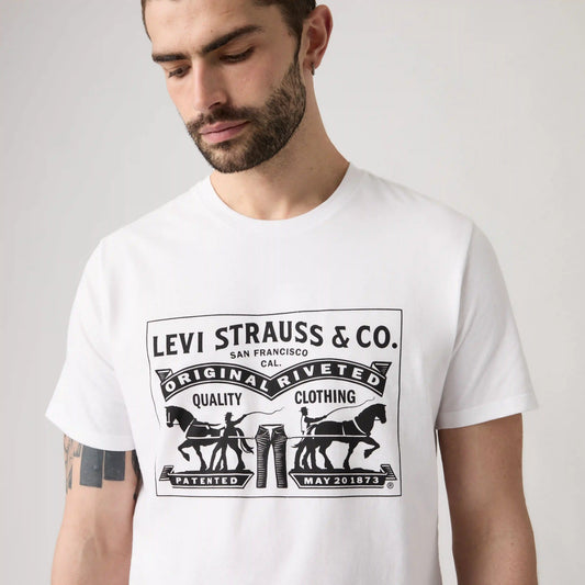 Two-Horse Pull Graphic T-Shirt