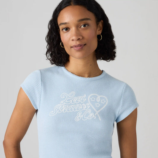 Graphic Waffle Short-Sleeve Tee