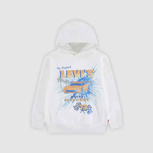 Motor Speedway Graphic Pullover Hoodie Little Boys 4-7