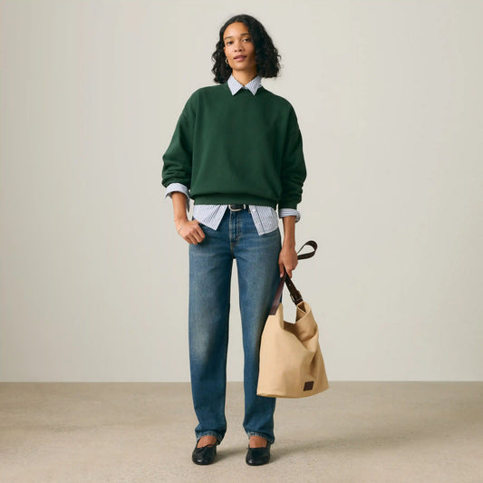 Vintage Garment Dye Boxy Sweatshirt