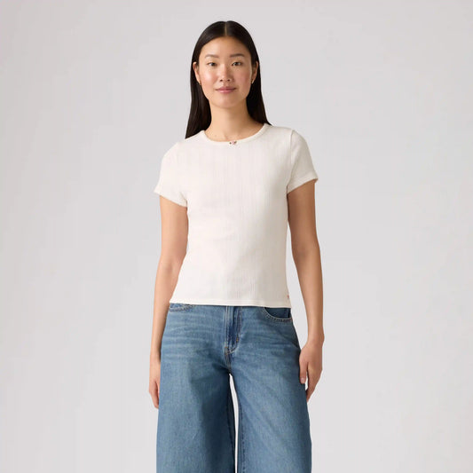 Dry Goods Women's Pointelle T-Shirt