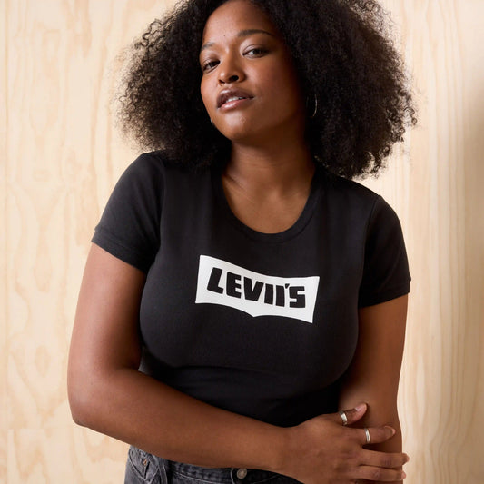 Graphic Logo Essential Sporty Ringer Tee