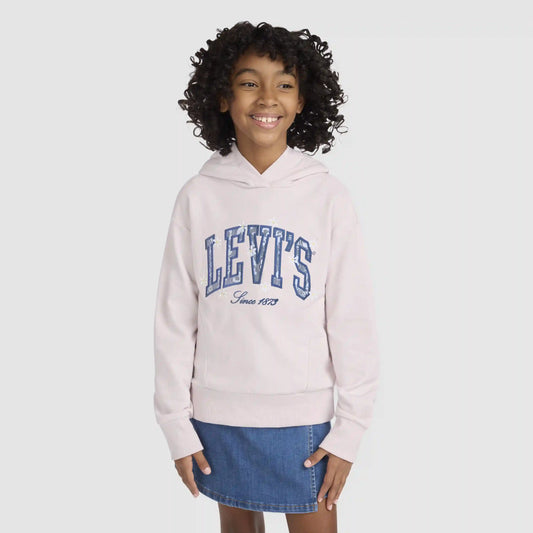 Levis Graphic Pullover Hoodie Big Girls 7-16