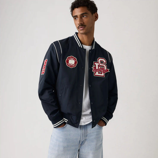 Varsity Patch Bomber