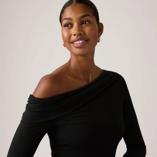 Clara Off Shoulder Long-Sleeve Top