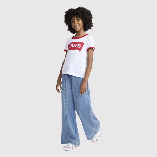 Pull-On Baggy Fit Wide Leg Jean Big Girls 7-16