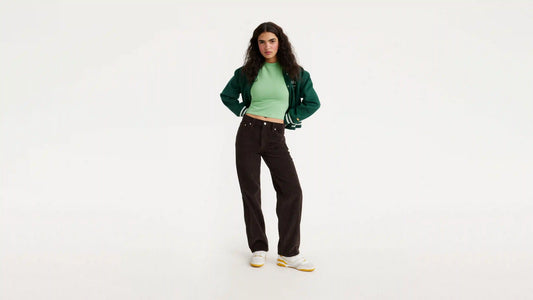 Baggy Dad Linen+ Denim Women's Jeans
