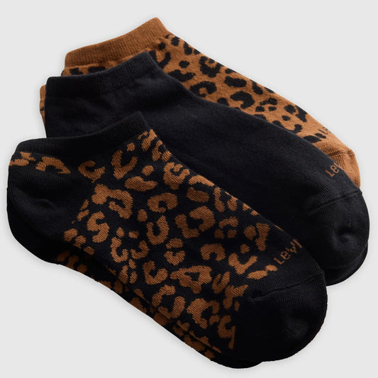 Low Cut Leopard Socks (3-Pack)