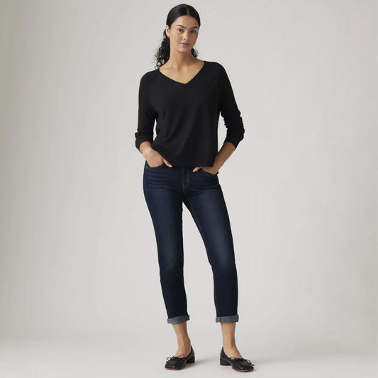 Mid Rise Boyfriend Women's Jeans