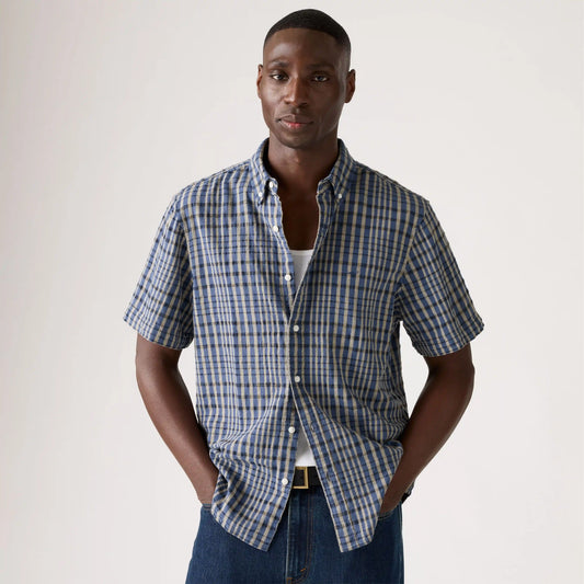 Short-Sleeve Authentic Button-Down Shirt