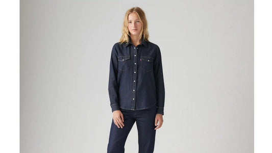 Iconic Western Linen+ Denim Shirt