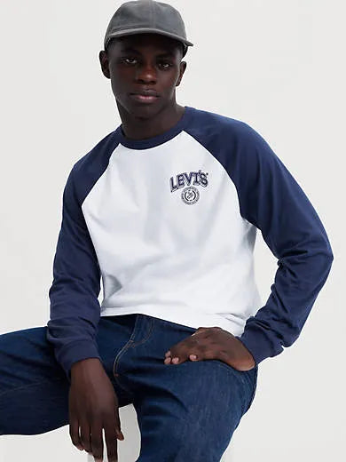 Long Sleeve Graphic Raglan T-Shirt