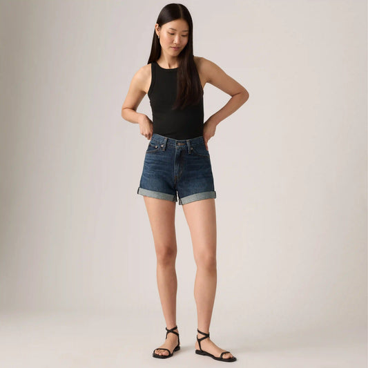 Rolled 80s Mom Women's Shorts