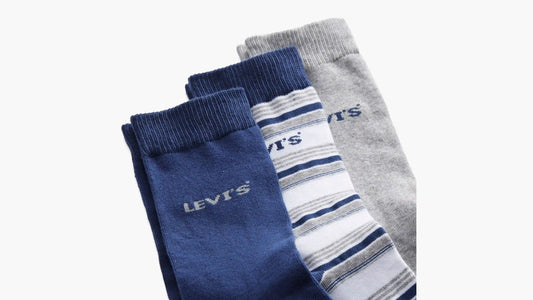 Polo Salt Water Stripe Regular Cut Socks (3-Pack)