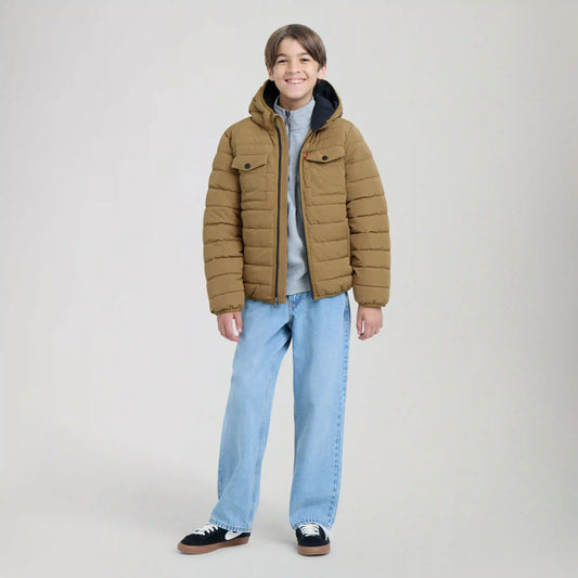 Heavy Weight Puffer Jacket Big Boys 8-20