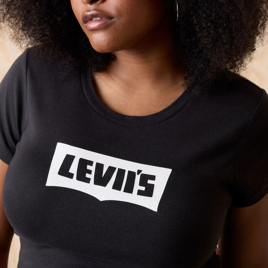 Graphic Logo Essential Sporty Ringer Tee