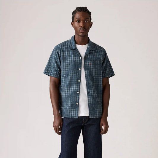 Short-Sleeve Sunset Standard Camp Shirt