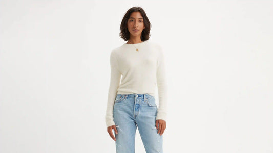Pearl Fuzzy Sweater