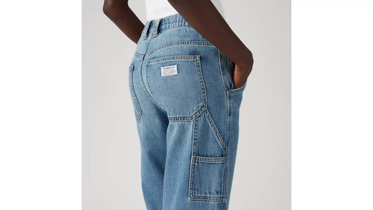 Baggy Carpenter Linen+ Denim Lightweight Women's Jeans