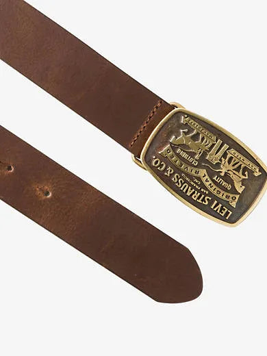 Two-Horse Pull Buckle Belt