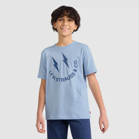 Short Sleeve Smile for Levis Graphic Tee Big Boys 8-20