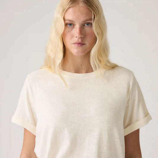 Julie Slub Short-Sleeve Tee