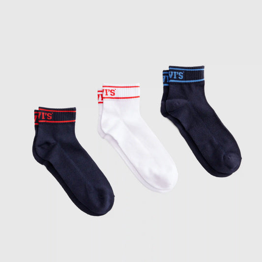 Mid Cut Collegiate Logo Socks (3-Pack)