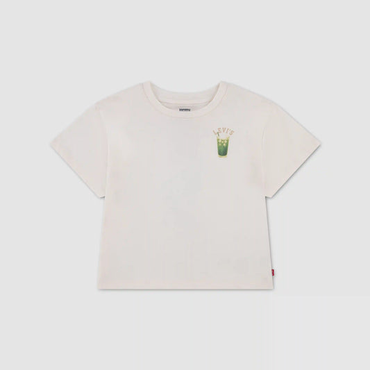 Matcha Oversized Tee Little Girls 4-6X