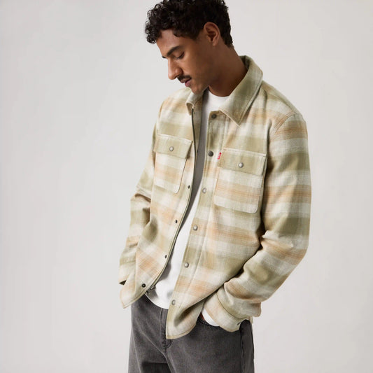 Lightweight Plaid Overshirt