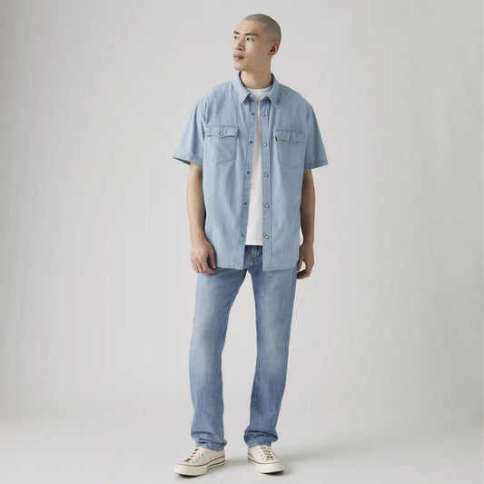 505™ Regular Fit Linen+ Denim Men's Jeans