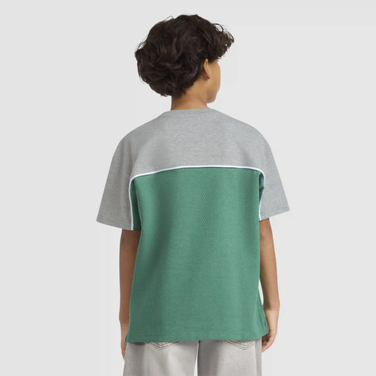 Short Sleeve Athletic Colorblock Graphic Tee Big Boys 8-20