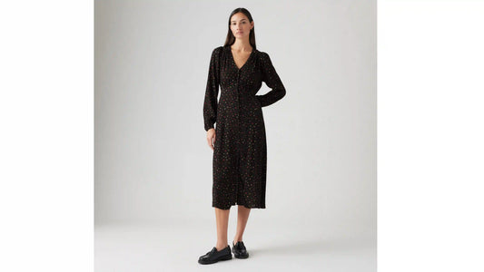 Sarina Long Sleeve Midi Dress
