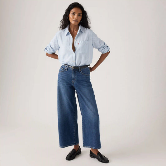Middy Wide-Leg Ankle Women's Jeans