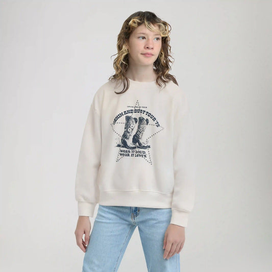 Denim Tour Pullover Big Girls 7-16