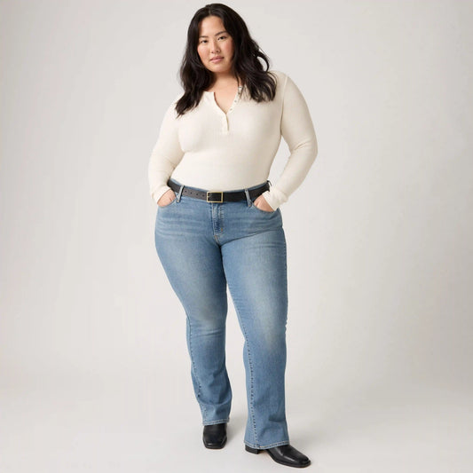 Classic Bootcut Women's Jeans (Plus Size)