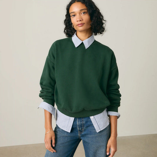 Vintage Garment Dye Boxy Sweatshirt