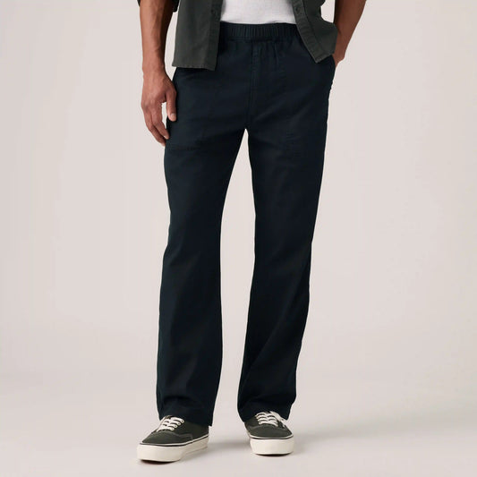 Easy Relaxed Cotton Linen Pull On Surplus Men's Pants