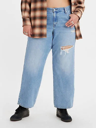 Baggy Dad Women's Jeans (Plus Size)