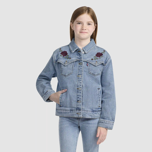Oversized Western Trucker Big Girls 7-16